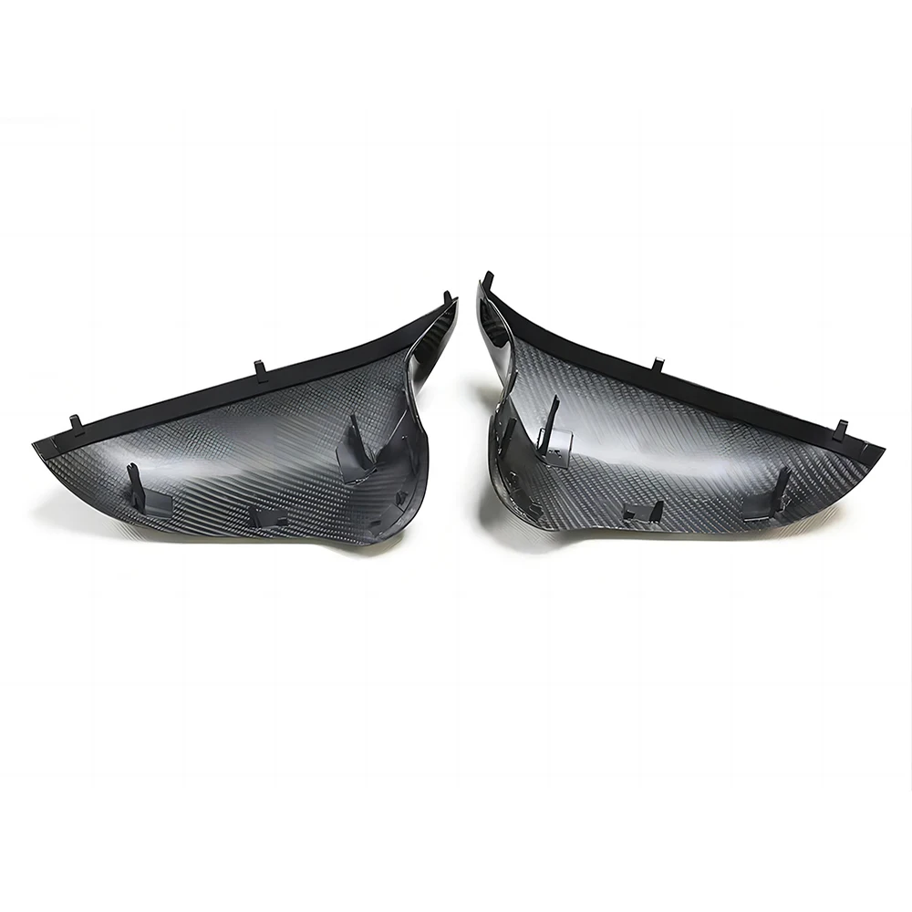 Replacement Rearview Side Mirror Covers Cap For BMW F80 F82 F83 F87 M2C M3 M4 Dry Carbon Fiber Casing Shell