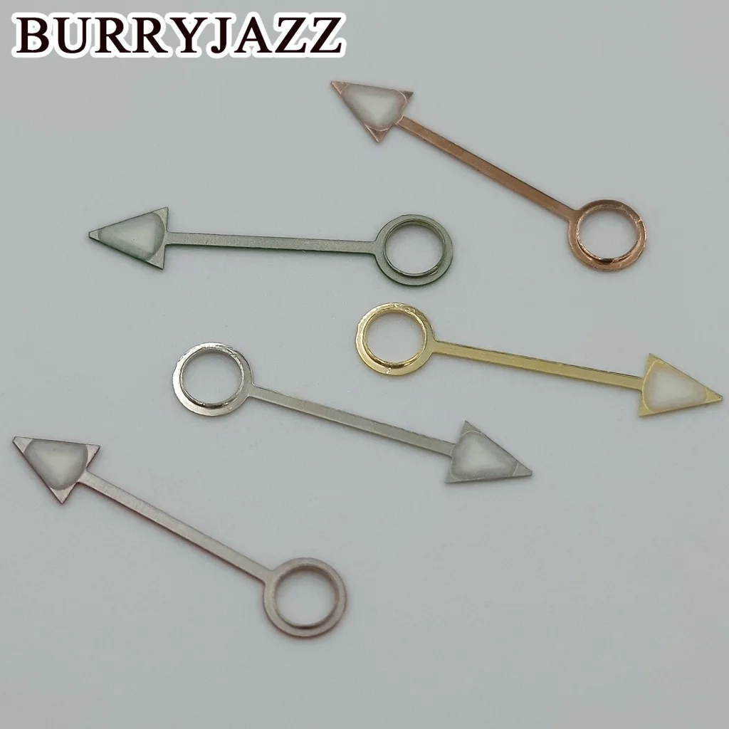 BURRYJAZZ NH35 NH36 NH38 7S26 7S36 4R35 4R36 Lancette dell'orologio Nero Blu Rosso Verde Arancione Lancette Verde Luminoso