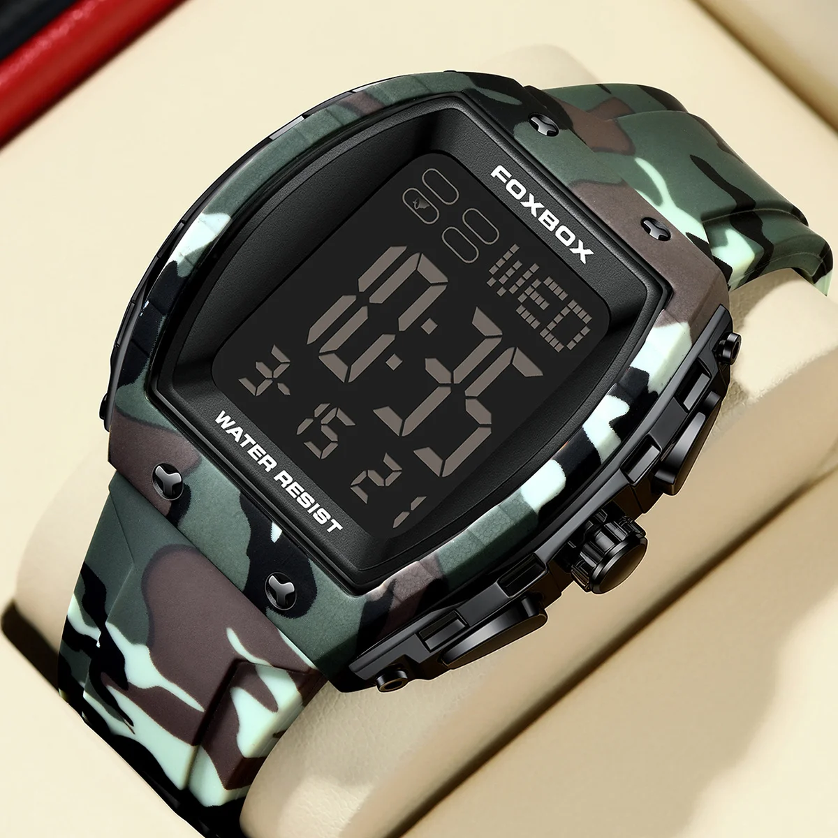 

LIGE Luxury Digital Watches Fashion Miltary Sport LED Luminous Man Watch Dual Time Waterproof Date Chronograph Watches For Men