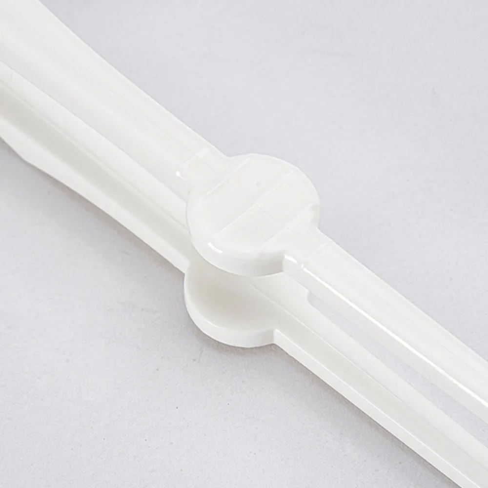 Sturdy Plastic Chip Tongs White 18 x 2cm Snack Tongs Food Tongs Home Kitchen