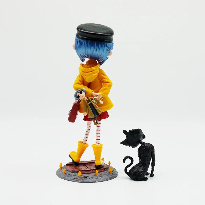 20cm Coraline Figur Coraline & The Secret Door Figuren Wybie Actionfigur PVC-Statue Modellpuppe Dekoration Spielzeug Geburtstagsgeschenk – Detail 3