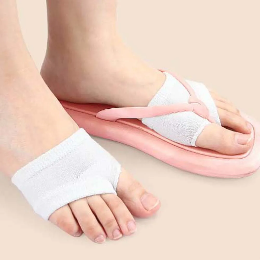 Cotton Forefoot Socks Comfort Padding Half Yard Insoles Toe Splitter Boat Socks Shoes Cushion Support Forefoot Forefoot Pads