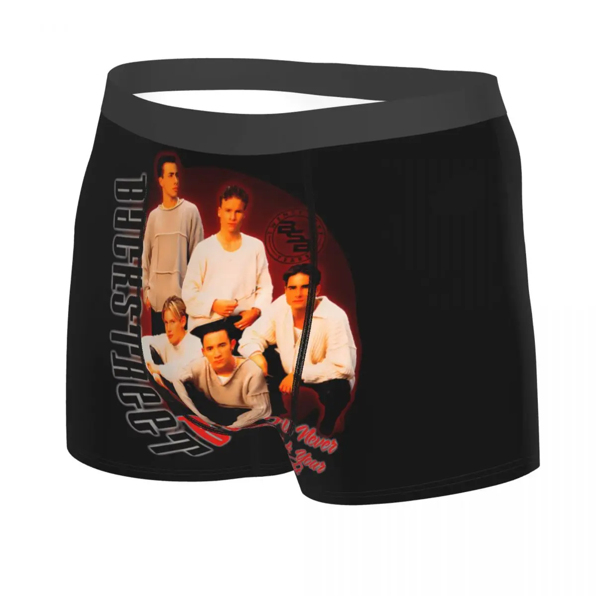 Custom Backstreets Pop Music Boys Underwear Men Breathbale Boxer Briefs
