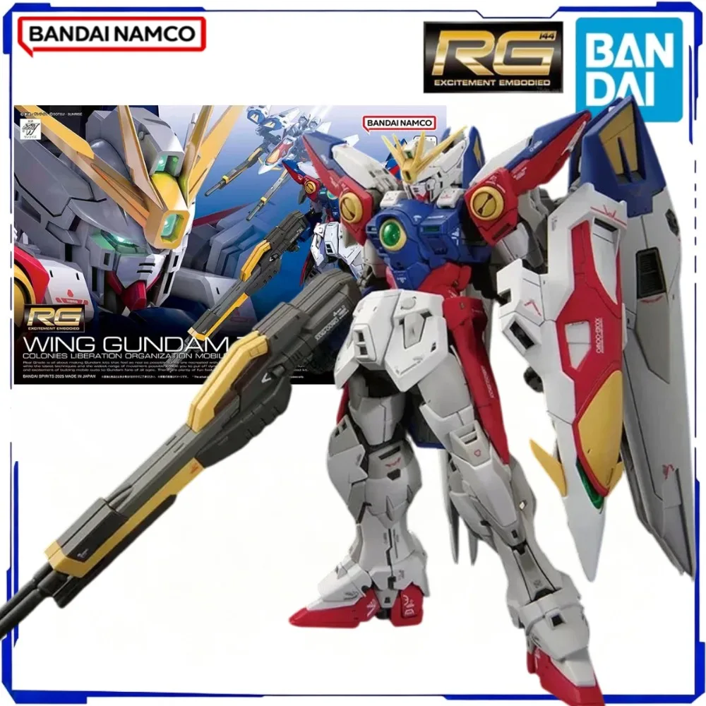 bandai-officiel-authentique-en-stock-modele-de-figurines-gundam-rg-wing-zero-jouet-de-collection-anime-boite-originale-cadeaux-de-festival
