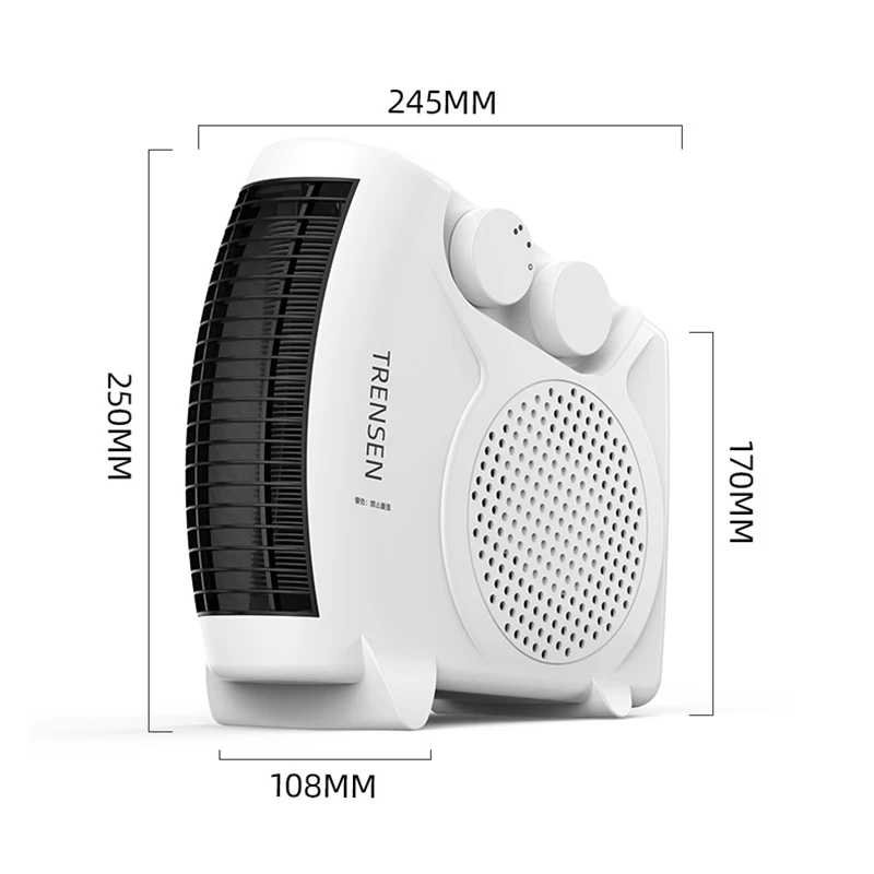 Xiaomi Mijia Portable Vertical And Horizontal Two Electric Heaters Fast Heating 2 Speed Temperature Mode Heater EU Plug 220V