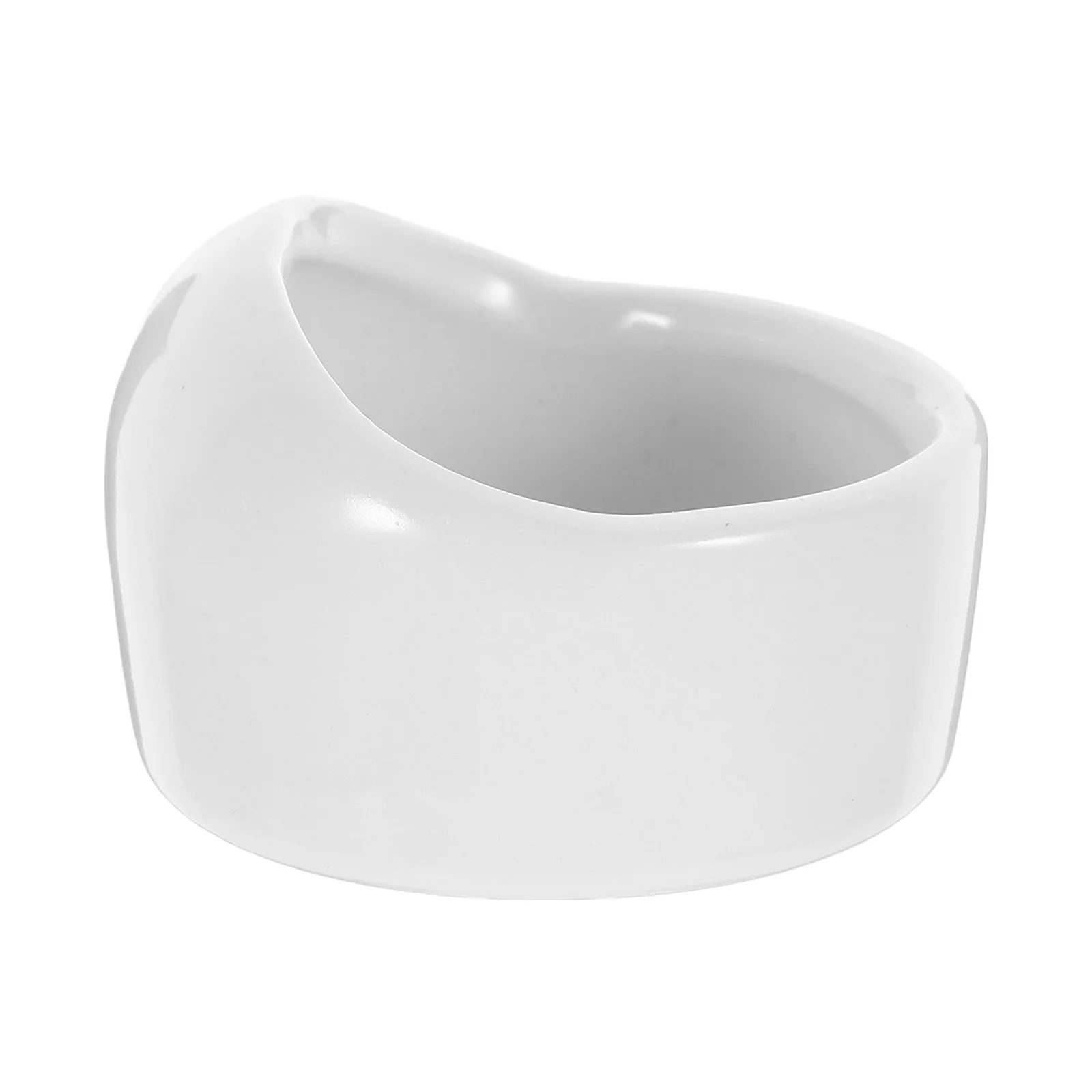 

Hamster Food Dish Guinea Pig Small Ceramic Bowl Water Tray Hamsters Container Anti-tilt
