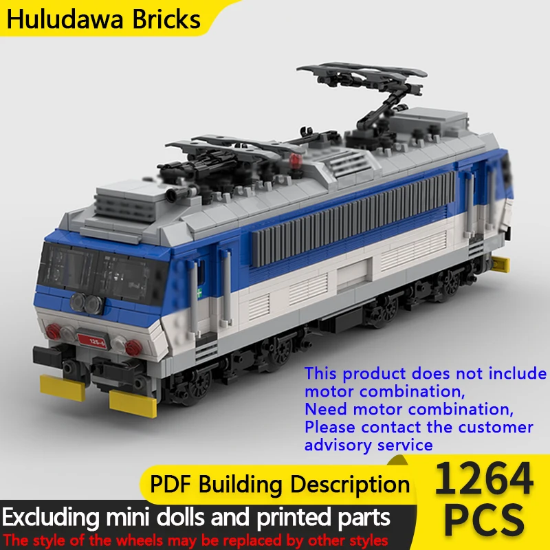 

Модель городской автомобиль MOC, строительные кирпичи, класс E 499,3, пассажирский поезд, модульная технология, подарки, праздник, сборка, детские игрушки, костюм