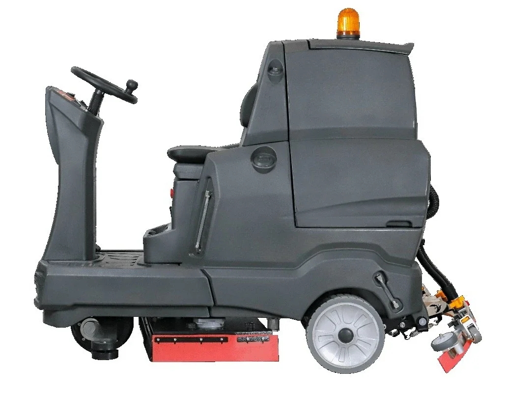 Efficient Floor Cleaning Machine, Dual Function Scrubbing and Drying in One Machine