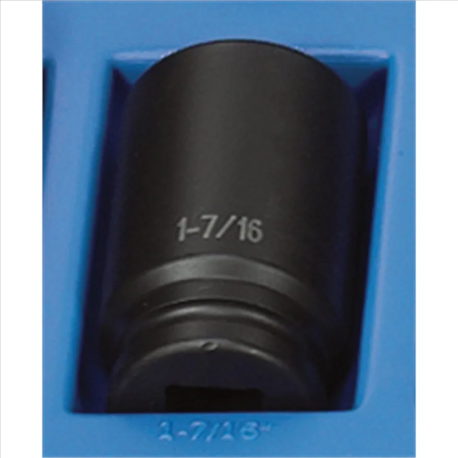 

3046D 3/4 Drive x 1-7/16 Deep Socket with High-Torque Design for Heavy-Duty Automotive Repair and Industrial Maintenance Applic