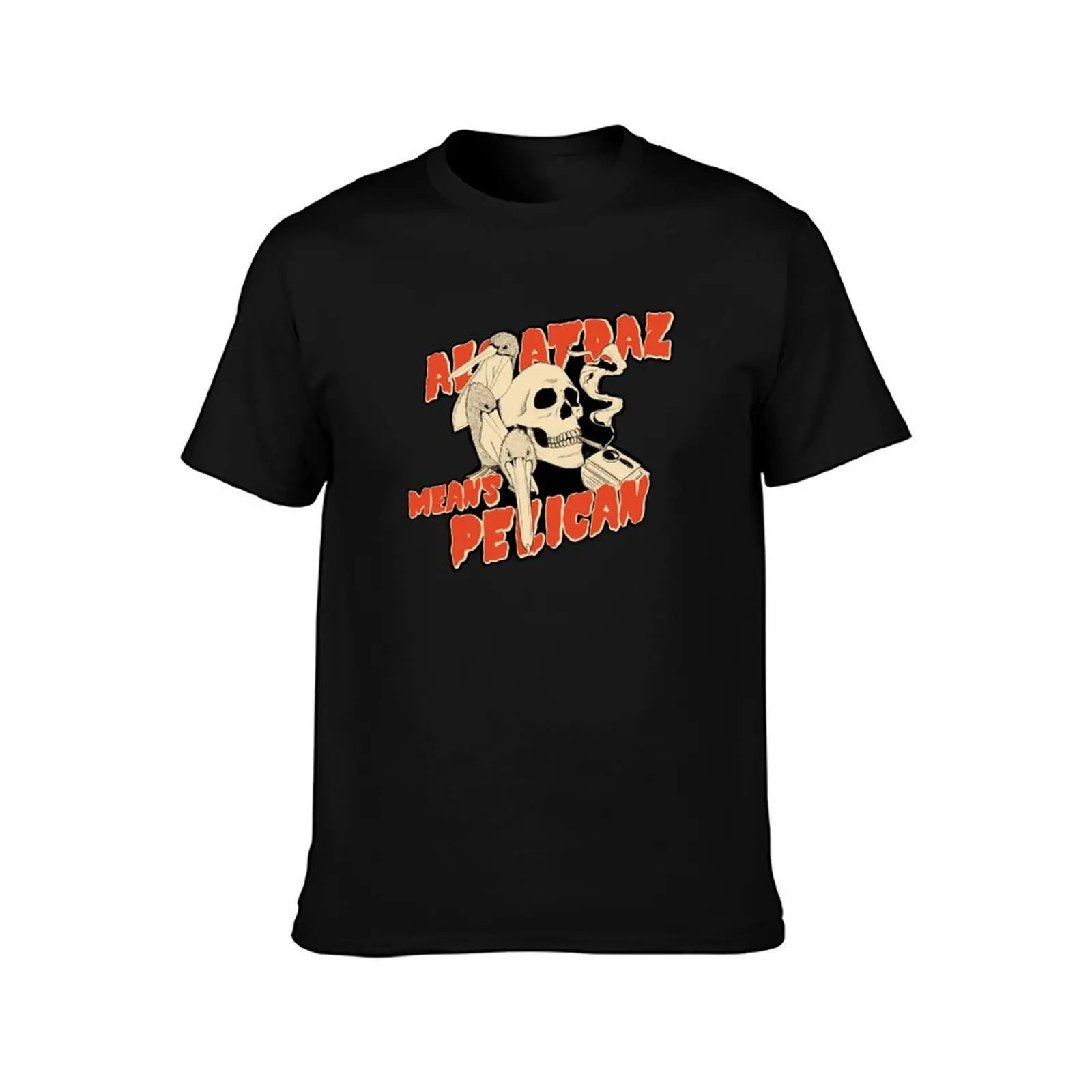 Last Pelican on the Left T-Shirt Work Comfort for Men T-Shirt