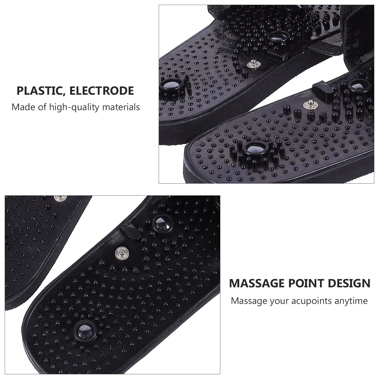 

1Pair Magnetic Massage Slippers Feet Therapy Massager Skid Resistant Foot Health Massage Equipment for Daily Wear