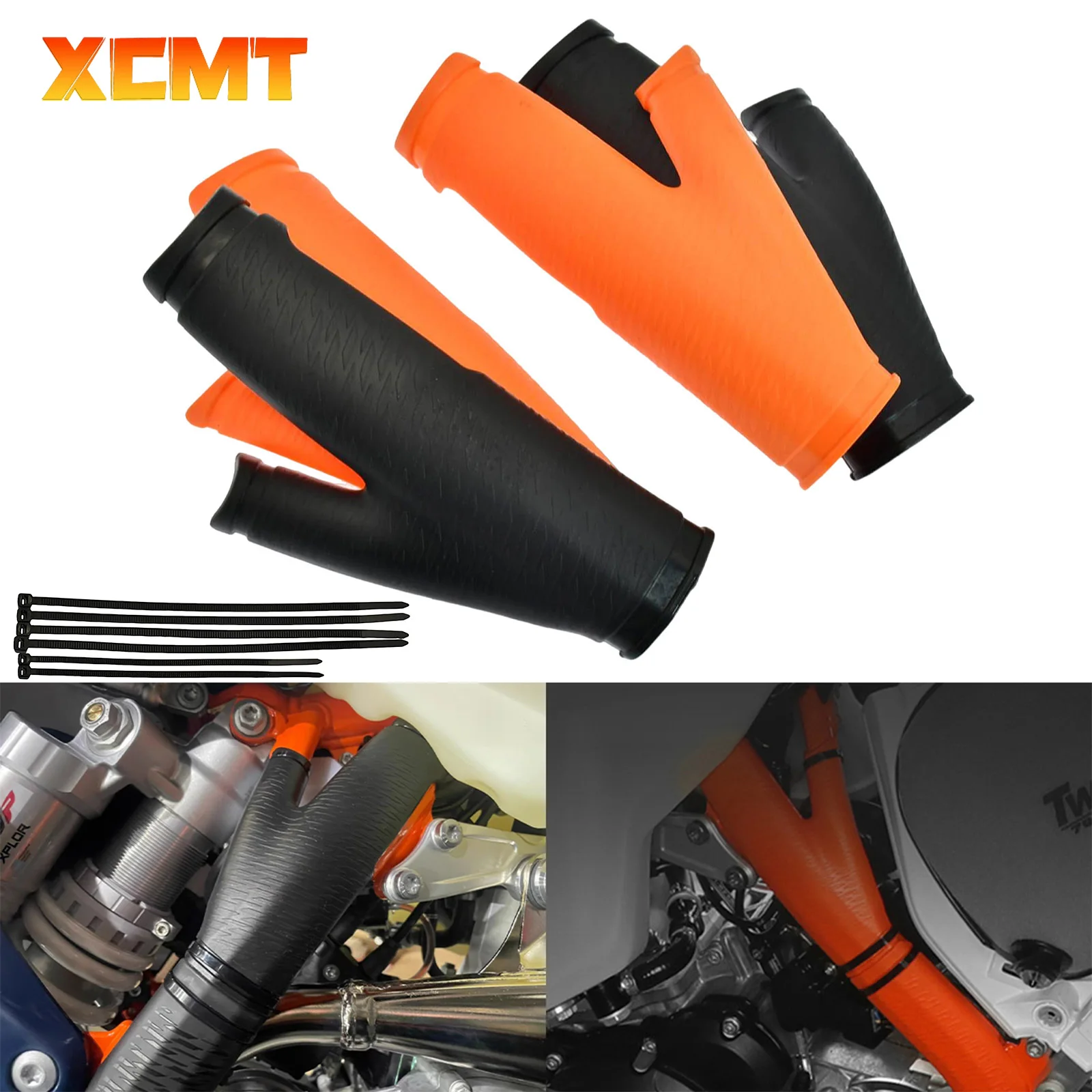 

Motorcycle Frame Cover Guards Protector For KTM EXC EXC-F SX SX-F XC XC-FXC-W XCF-W 125-500 Enduro Dirt Pit Bike 2019-2022