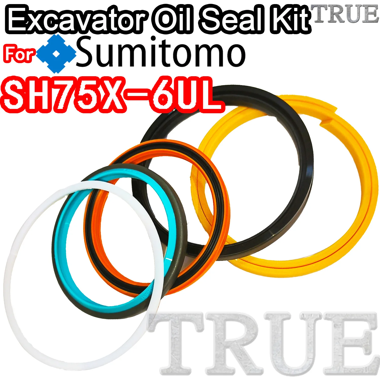 

For SH75X-6UL Sumitomo Oil Seal Excavator Repair Kit SH75X 6UL Swing Gear Center Joint Gasket Nitrile NBR Nok Washer Skf Service