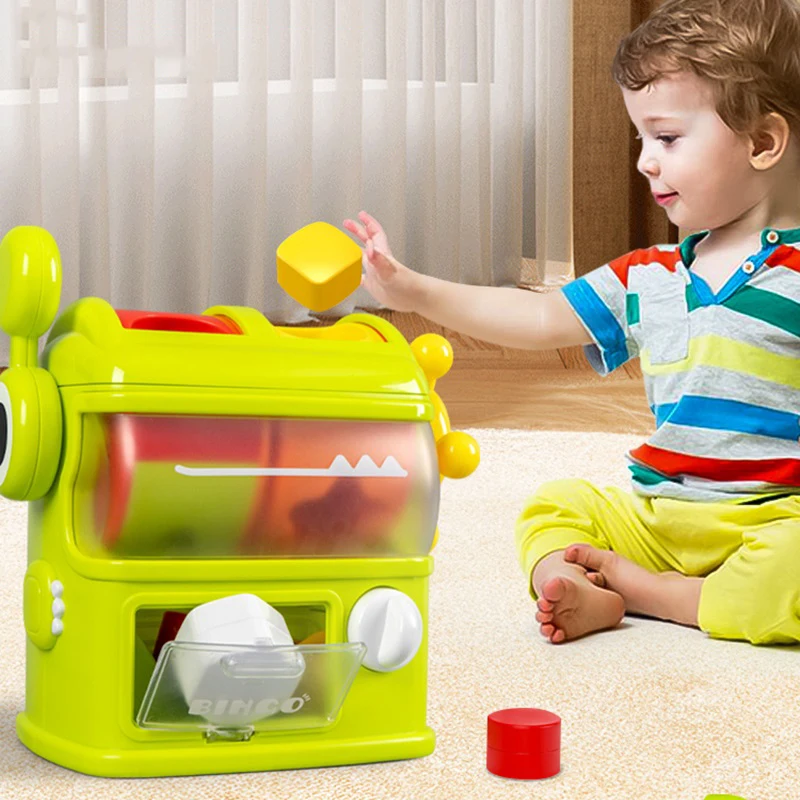 Bebê montessori brinquedos educativos crianças aprendendo habilidade prática forma geométrica correspondência reconhecimento de cor jogo puzzle brinquedo