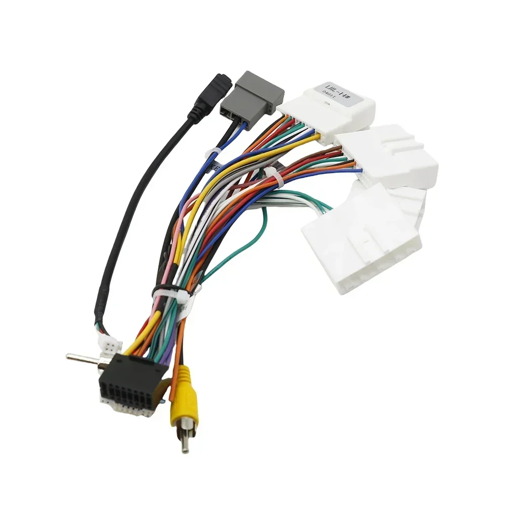 Car Radio Player Cable Plug Canbus Fitting Adaptor Dash Kits For Nissan SYLPHY SENTRA KICKS Qashqai X-Trail NAVARA