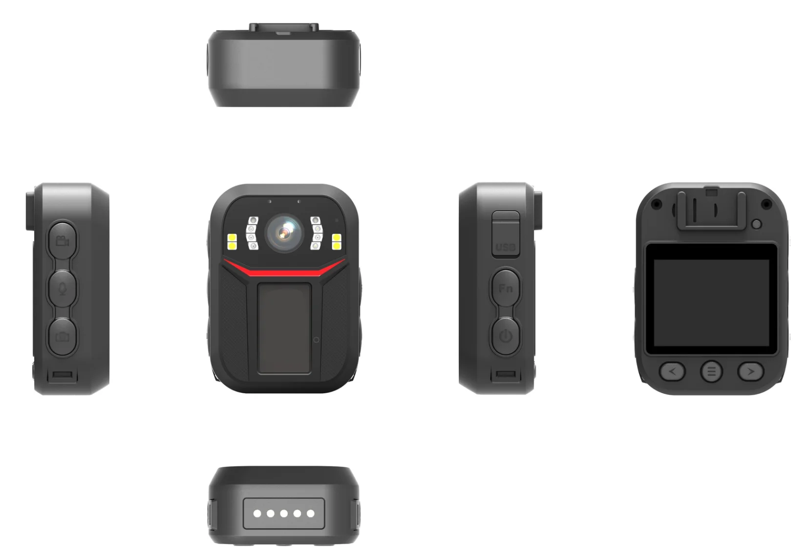 4G Body Worn  night vision GPS Tracking Law enforcement