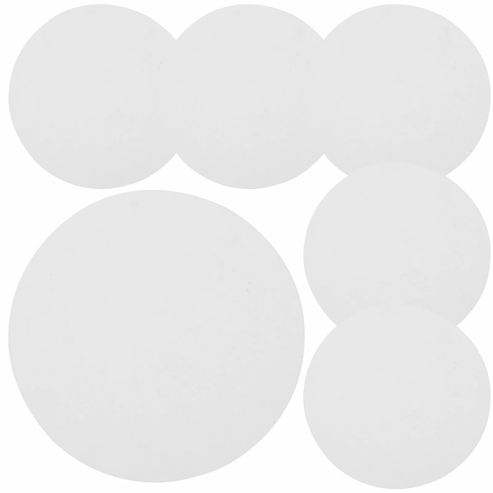 

200 Pcs Qualitative Filter Paper Papers Round Laboratory Cotton Fiber for Chemistry