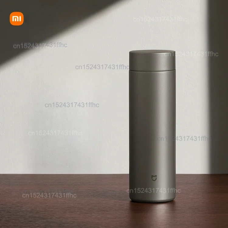 

Original xiaomi mijia 99% pure titanium thermos cup portable car men's and women's water cup tea separation long-term cold