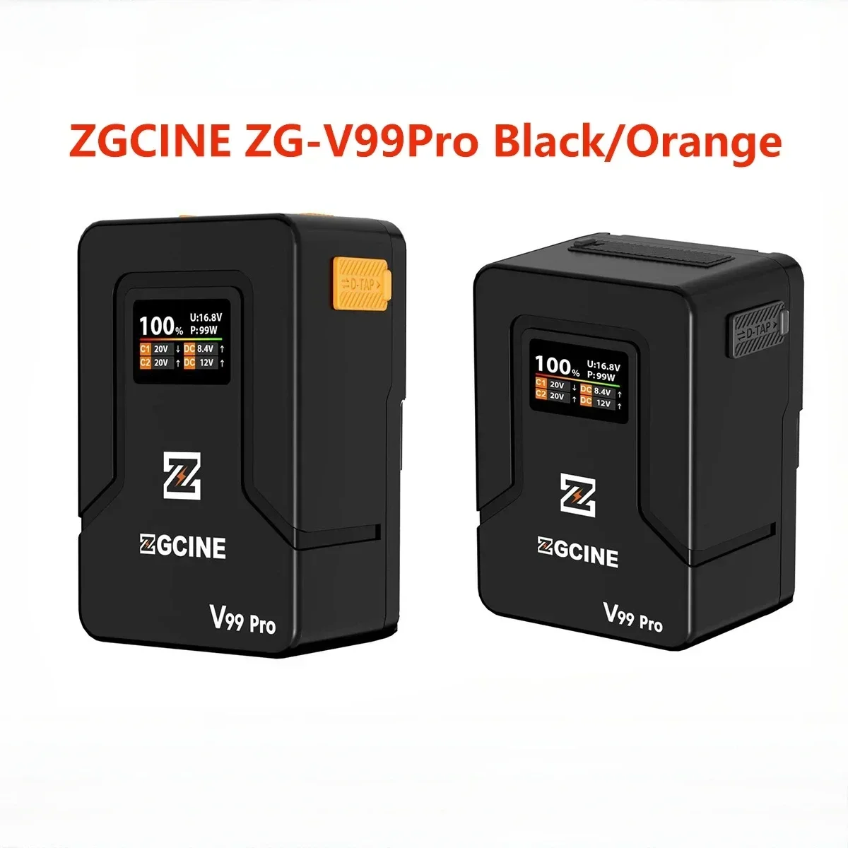 ZGCINE ZG-V99Pro V-Mount แบตเตอรี่ Fast CHARGING V-Lock LITHIUM Pocket Power Bank สําหรับกล้อง DSLR วิดีโอไฟสมาร์ทโฟนแล็ปท็อป