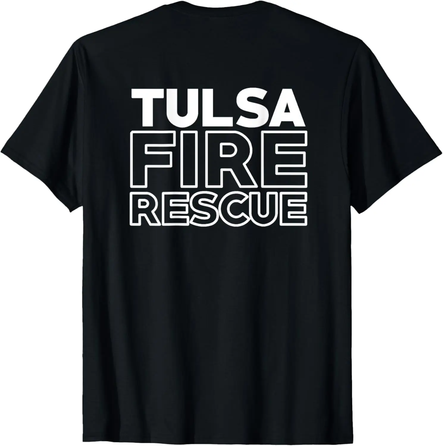 City of Tulsa Fire Rescue Oklahoma Firefighter T-Shirt