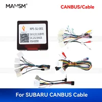 Cable de caja MAMSM CANBUS para SUBARU Exiga LEGACY OUTBACK BRZ Scion FR-S FORESTER IMPREZA XV adaptador de Cable de Radio estéreo para coche