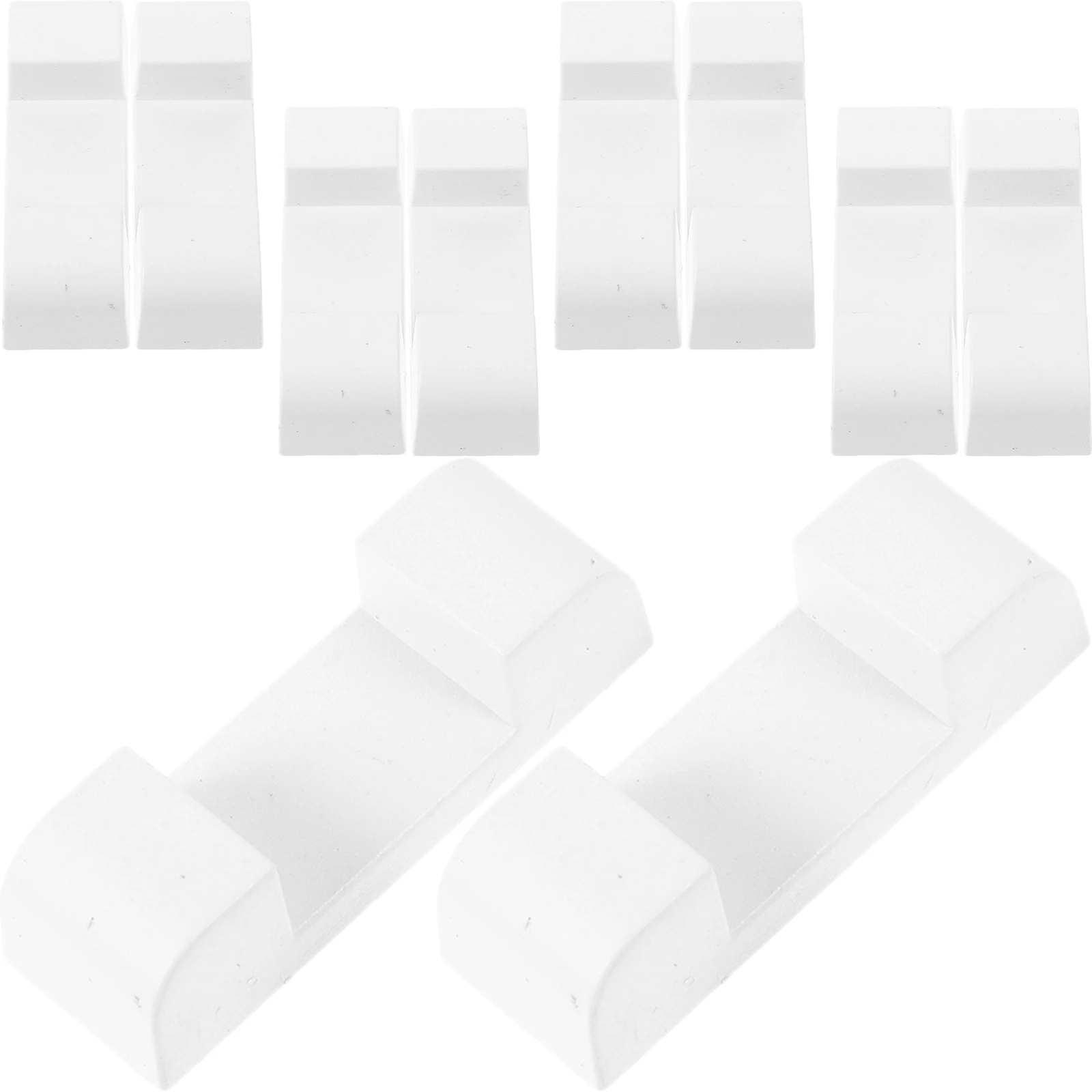 

10pcs Frame Bases Durable Plastic Jewelry Stand Simple Lightweight Rack For Home Commercial Use