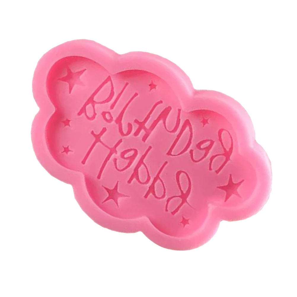

1pcs Silicone Cake Mold for Baking Fondant Chocolate Candy Ice Cube Non-Stick Heat Resistant Easy Cleaning Birthday