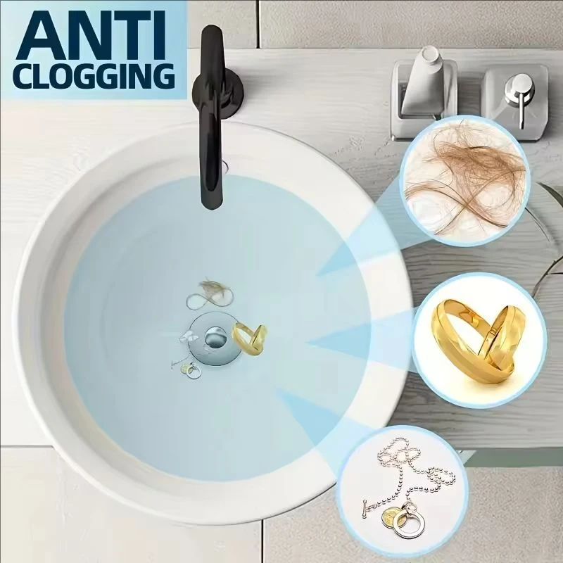 Bathroom Sink Plug Stopper Wash Basin Core Bounce Up Drain Filter Shower Sink Filter Plug Kitchen Bathtub Stopper