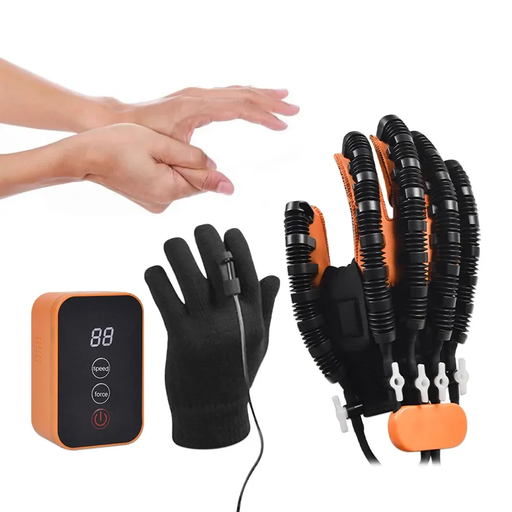 

Rehabilitation Robot Glove Hand Exerciser Finger Training Gloves Stroke Recover Hemiplegia Devices Hand Rehabilitation Trainer