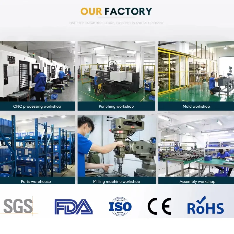 XYZ 4-Achsen Gantry Robot High Speed Belt Drive Slide Stage Modul