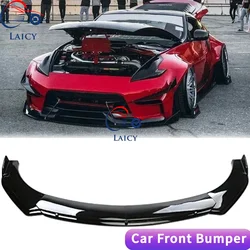 LAICY For Nissan 350Z Touring 370Z Car Front Body Bumper Spolier Lip Chin Diffuser Splitter Air Dam Kit Protector Guard Covers