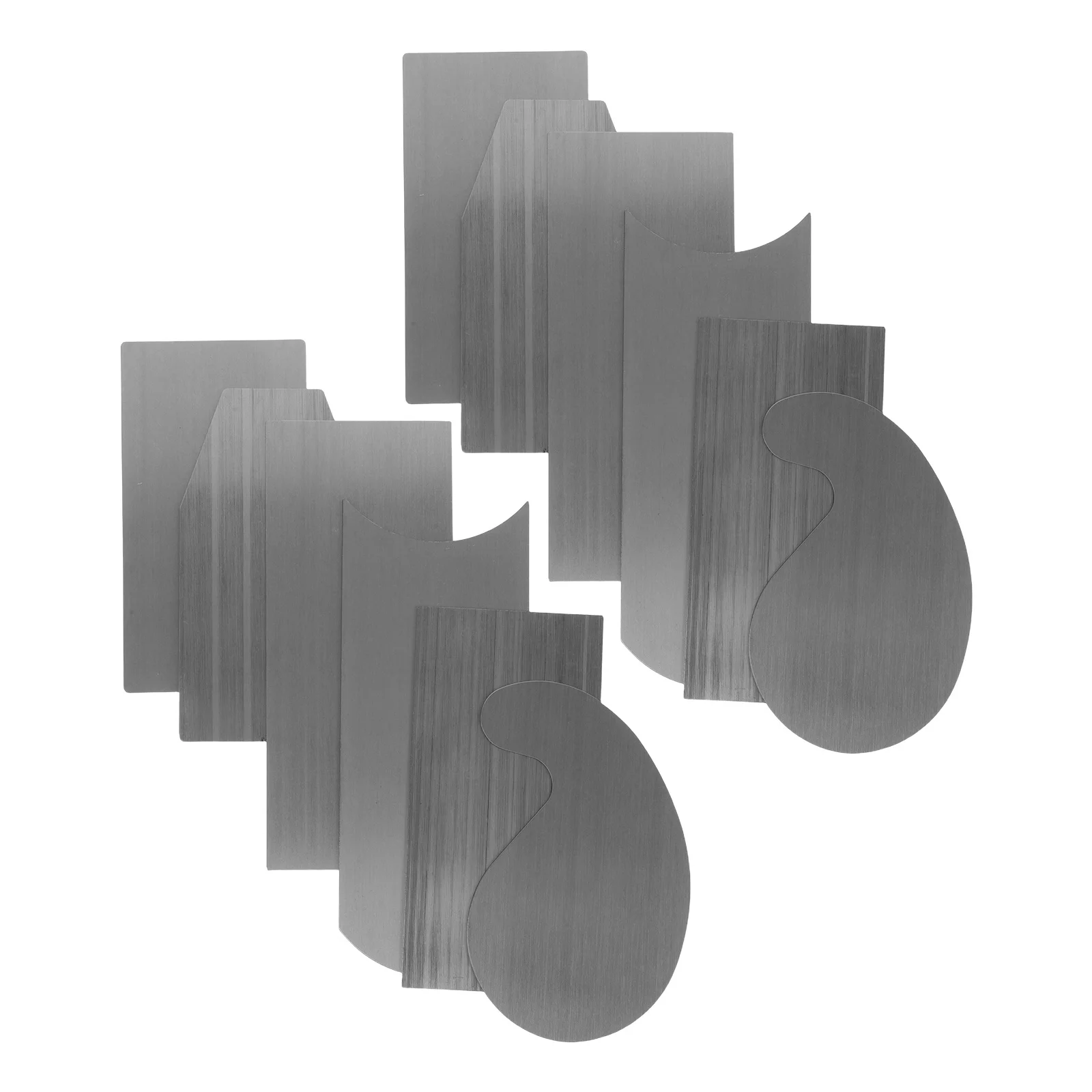 

2-комплект скребков для деревообрабатывающих карт, набор стальных термообработанных многофункциональных инструментов для тонкой отделки древесины, набор прецизионных инструментов для соскабливания шкафа