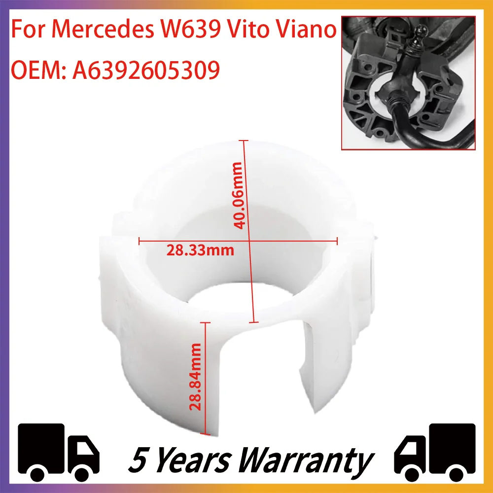 Car Gear Selector Shift Stick Lever Bush ABS Shift Lever Bush Repair Kit A6392605309 for Mercedes-Benz W639 Vito Viano