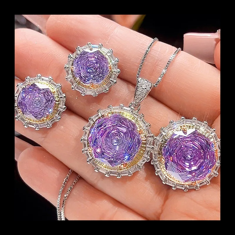 

Новинка 2023 года, ювелирные изделия Zhuang Shengsheng, медное дно, позолоченное моделирование Millennium Roland, круглый набор, основной камень 14-10 мм