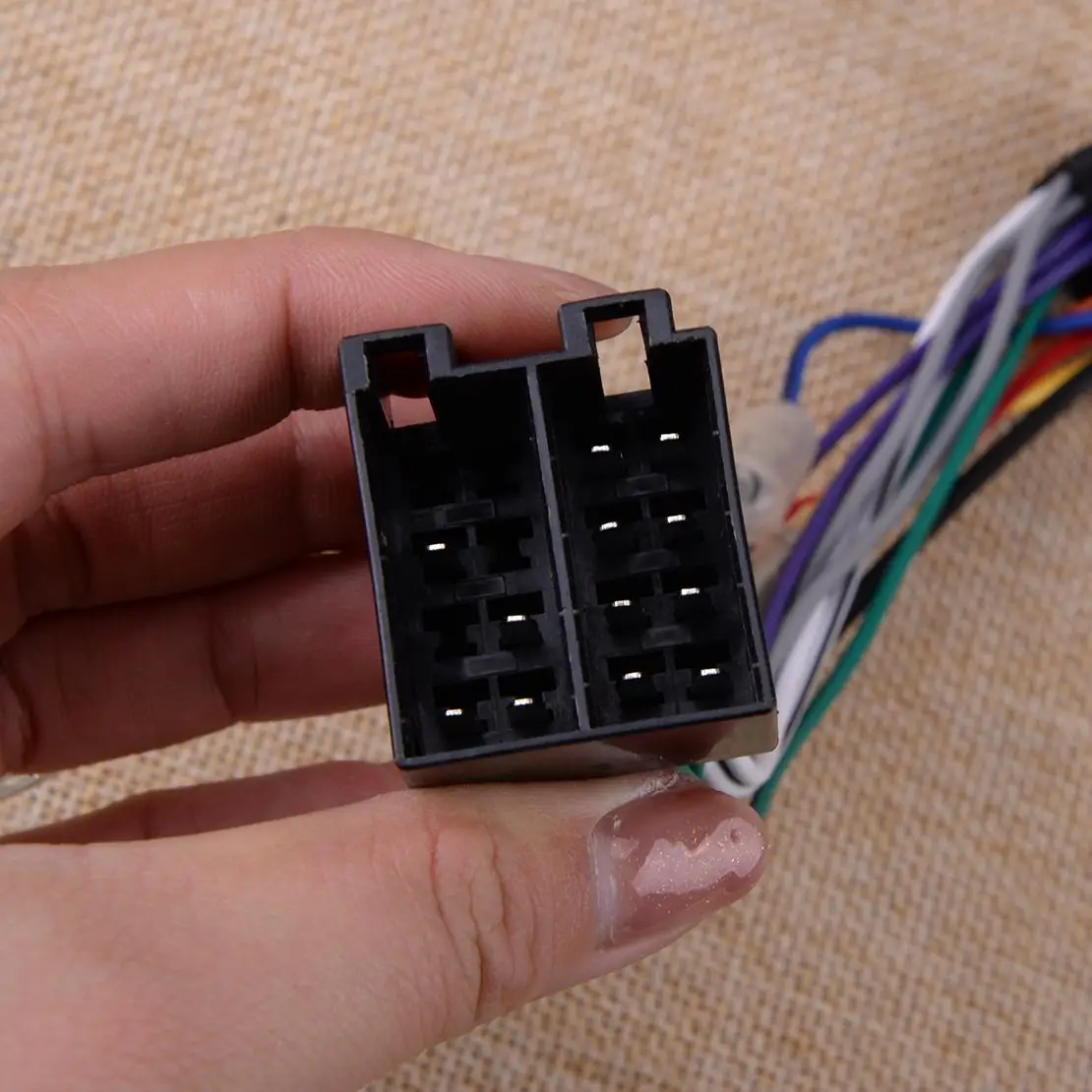 Stereo Radio ISO Harness Connector 16 Pin Plug fit for Pioneer 2003-on
