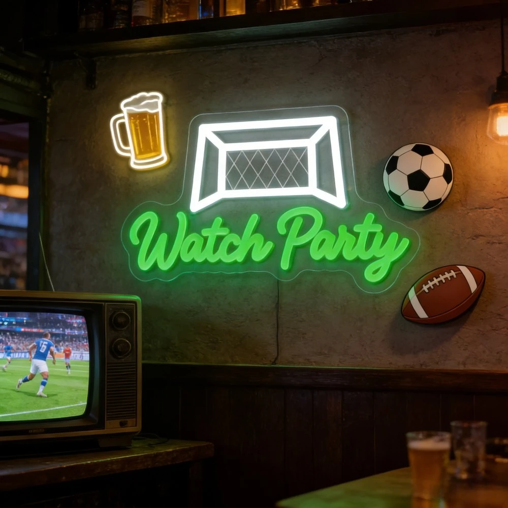 Watch Party Neon Si…