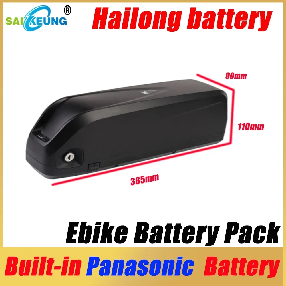 Hailong 36v 48v Electric Bicycle Akku 16ah 20ah 30ah 40ah Bafang S07-b Ebike 250w-2000w Motor 23ah 50ah E Bike  Lithium Battery