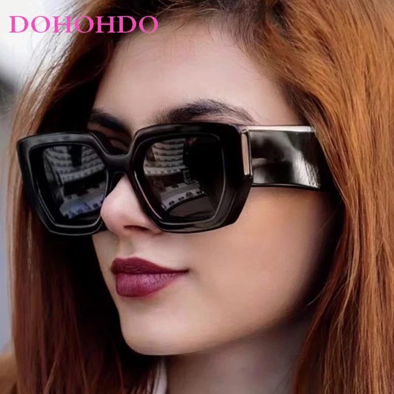 

Fashion Square Sunglasses Men Luxury Brand Designer Glasses Woman Eyeglasses Travel Luxury Retro High Quality UV400 Gafas De Sol