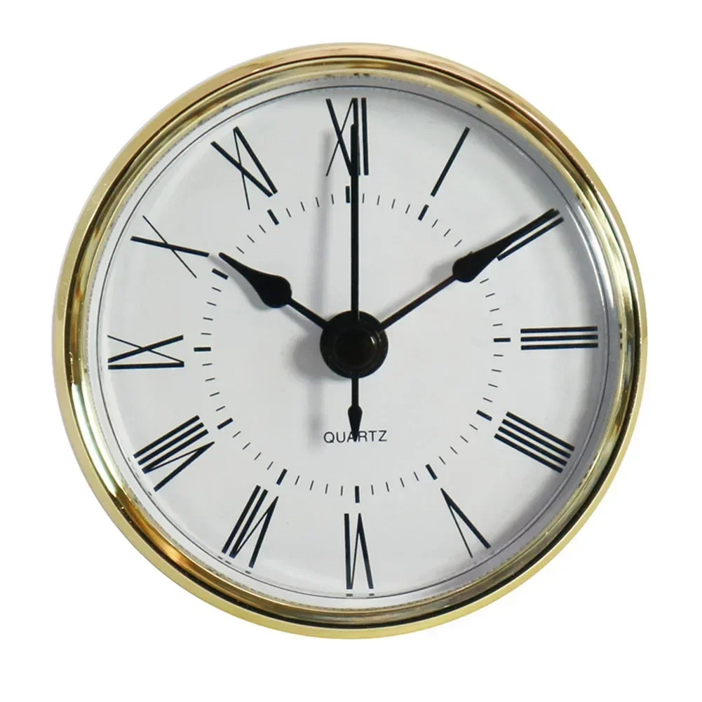 70mm Quartz Clock Insert Movement Home DIY Roman Arabic Numerals Clock Mechanism Inserts Movement Quartz Clock Repair Parts