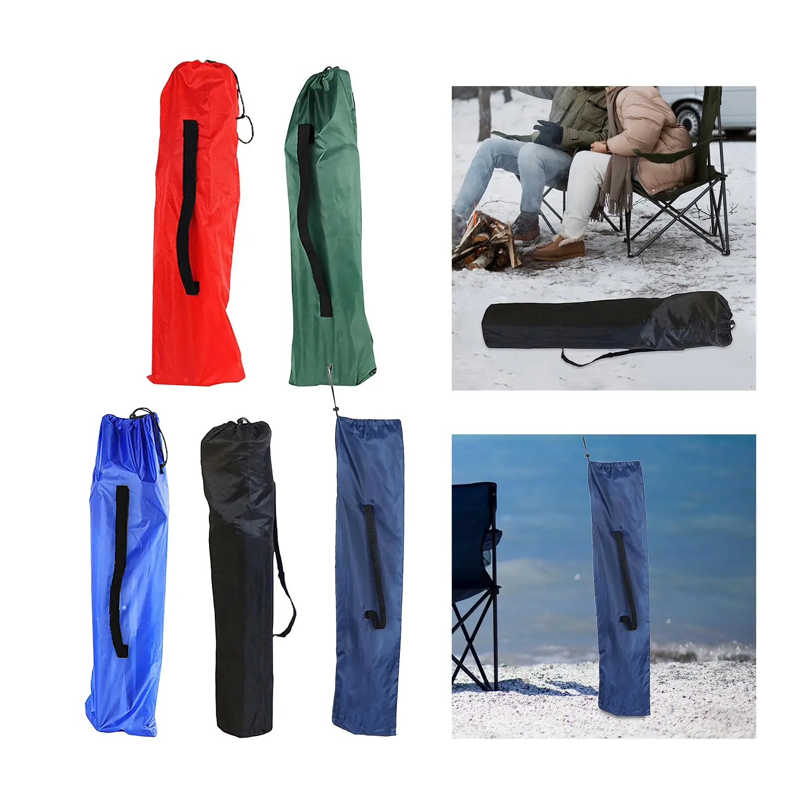 

Folding Chair Carrying Bag Multipurpose Portable Drawstring Closure Storage