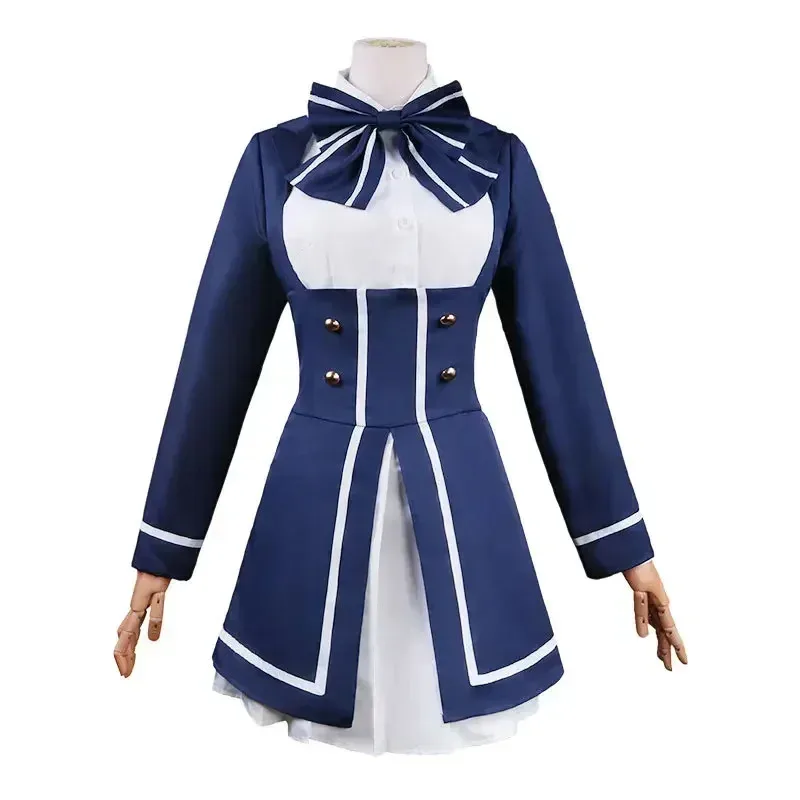 CyAnime زومبي لاند زومبي لاند ساغا ميناموتو ساكورا تأثيري حلي شعر مستعار لطيف لوليتا فستان زي مدرسي هالوين لعب الأدوار سوي #4