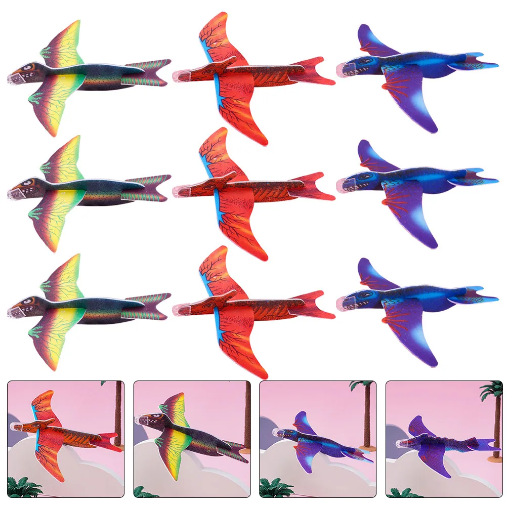

48Pcs Foam Airplane Gliders Educational Kids Air Plane Flying Glider Planes for Outdoor Fun Children Hand Eye Coordination Gifts