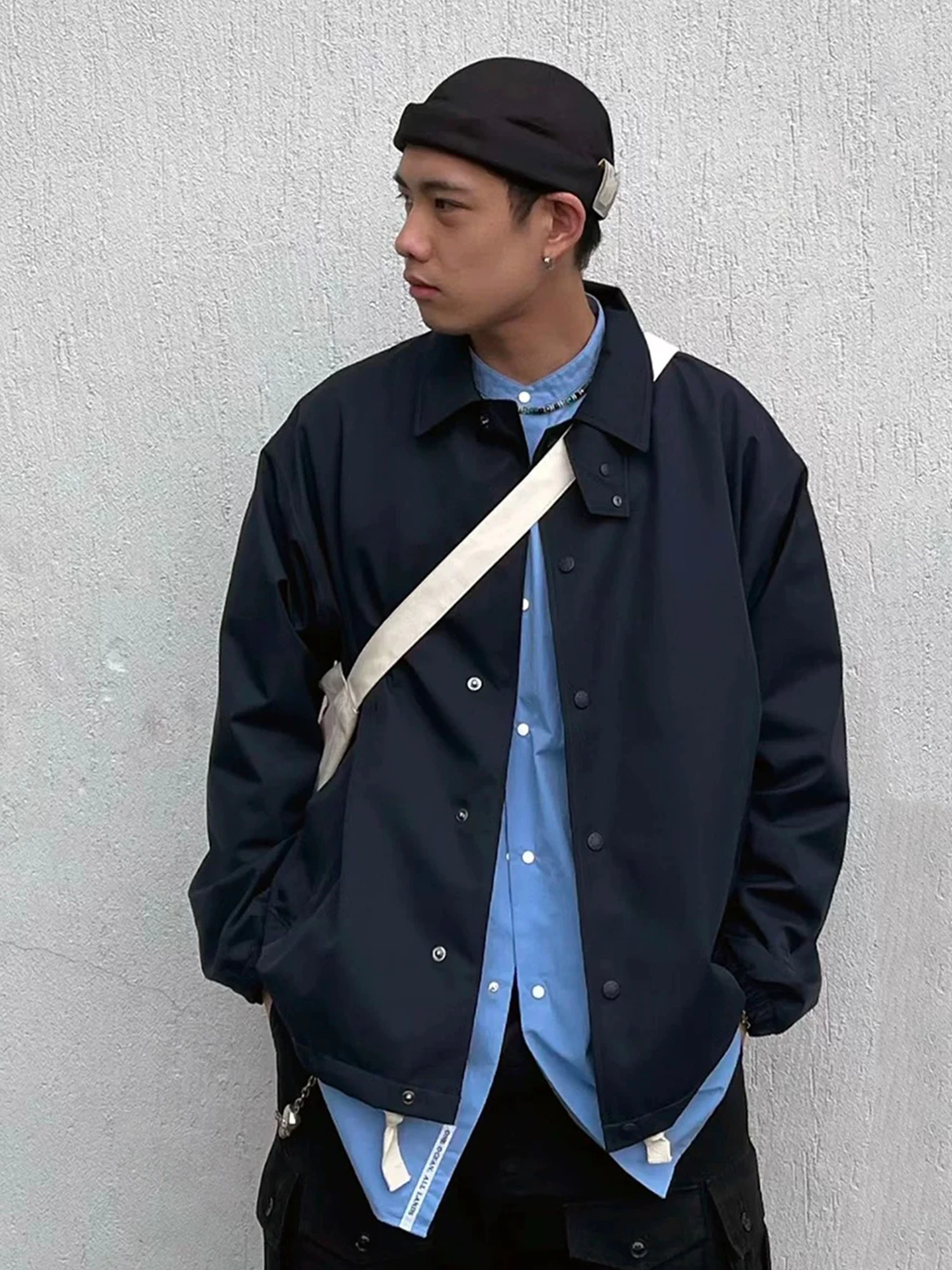 

Мужская повседневная ветрозащитная куртка для активного отдыха с воротником-стойкой, длинными рукавами, из полиэфирного волокна, с водонепроницаемым покрытием, для весны, осени и зимы