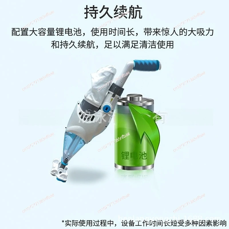 Mini Pool Vacuum Cleaner Underwater Cleaning Machine for Swimming Pool Spa Pond Baby Bath