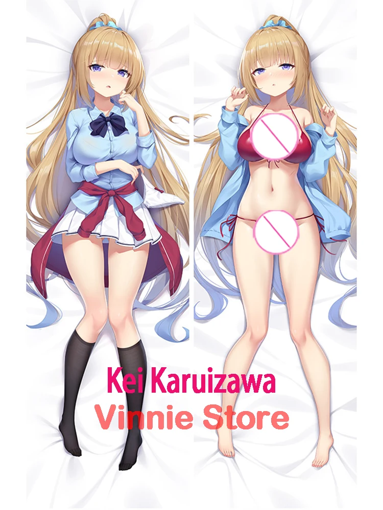 Dakimakura anime Kei Karuizawa Double-sided Print Life-size body pillows cover Adult anime body pillowcase