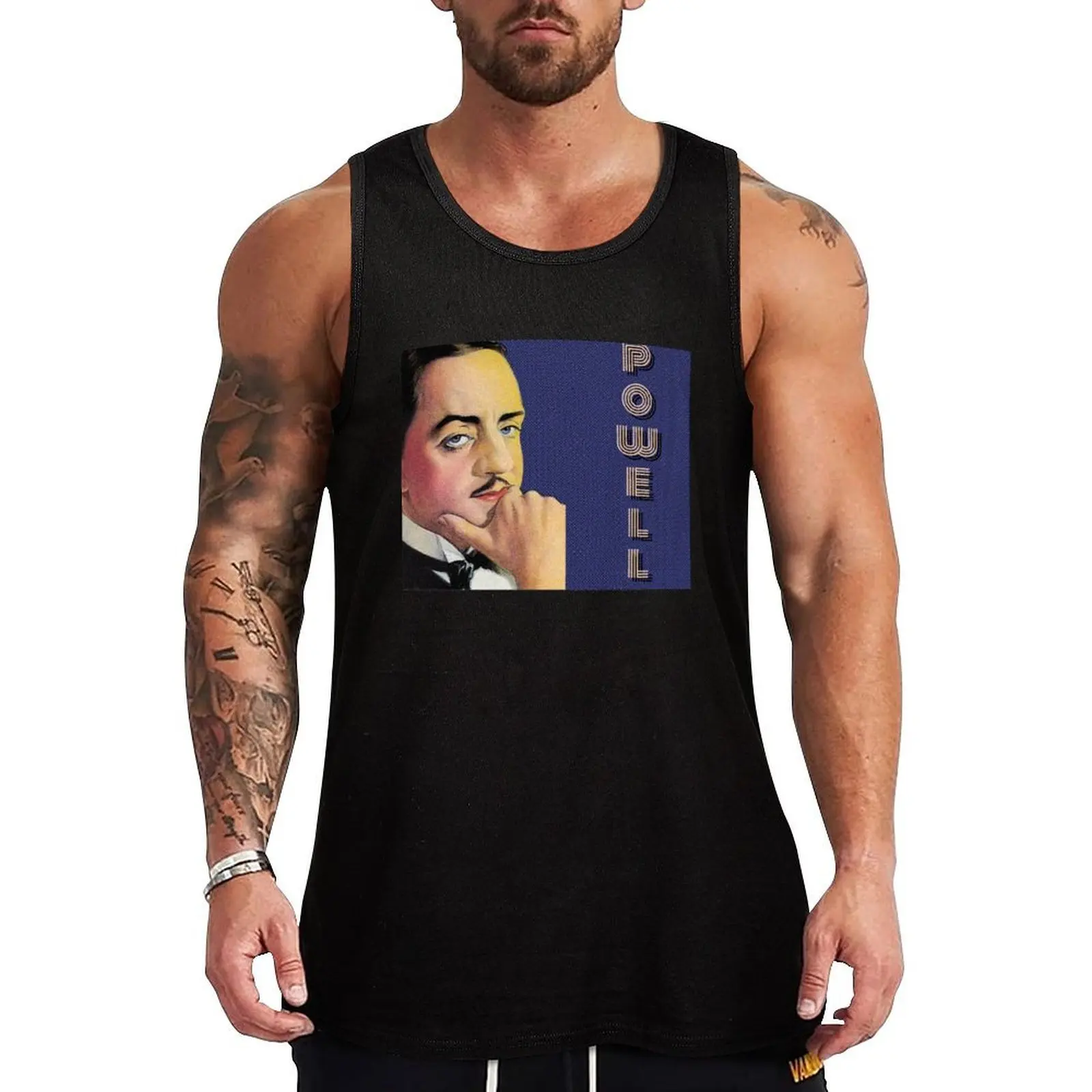 William Powell Tank Top Comfort Stretch Tank Top Relaxed Fit Sleeveless