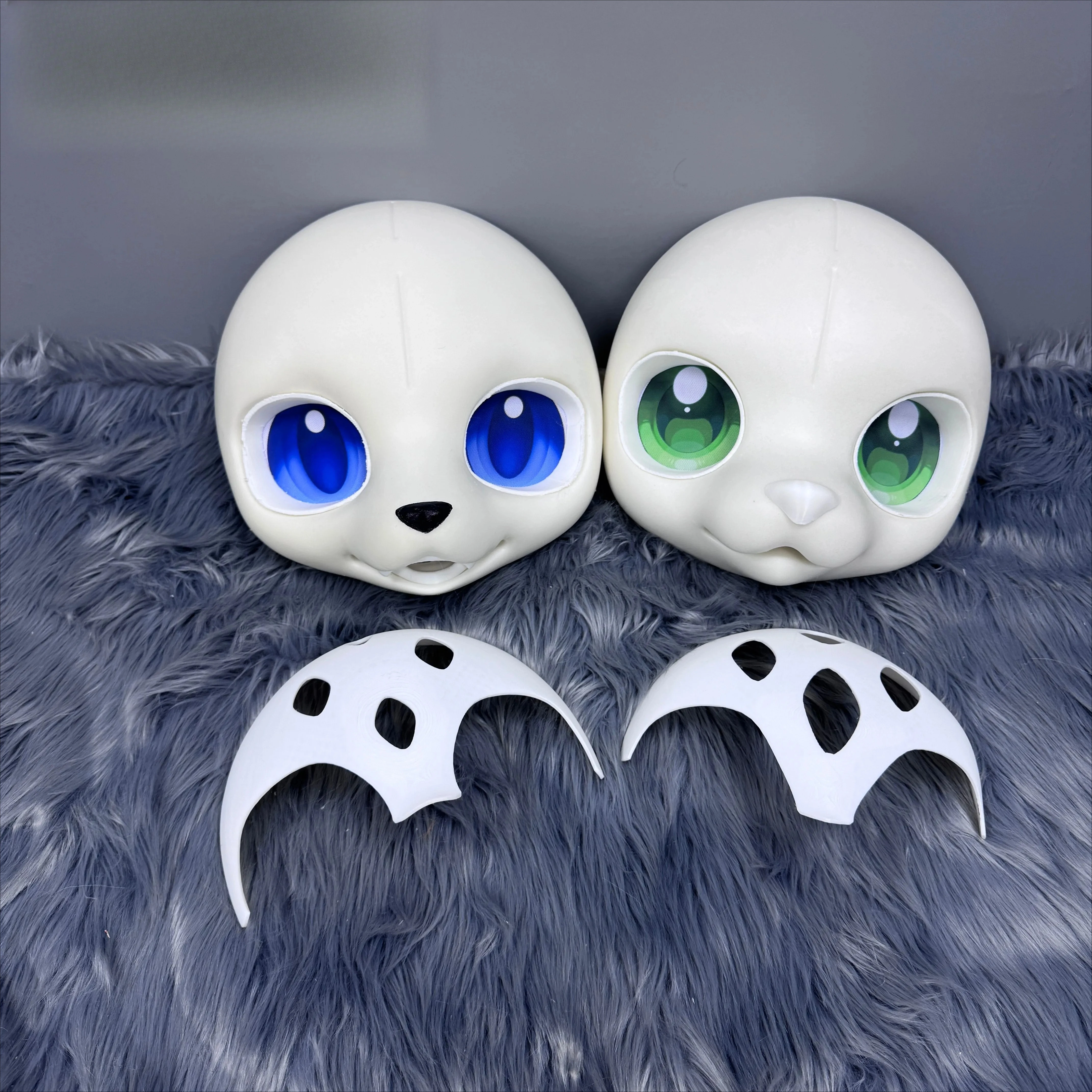 

Original Kemono Fursuit Headbase Foam Sponge Cute Animal Canine Skull Furry DIY Accessories