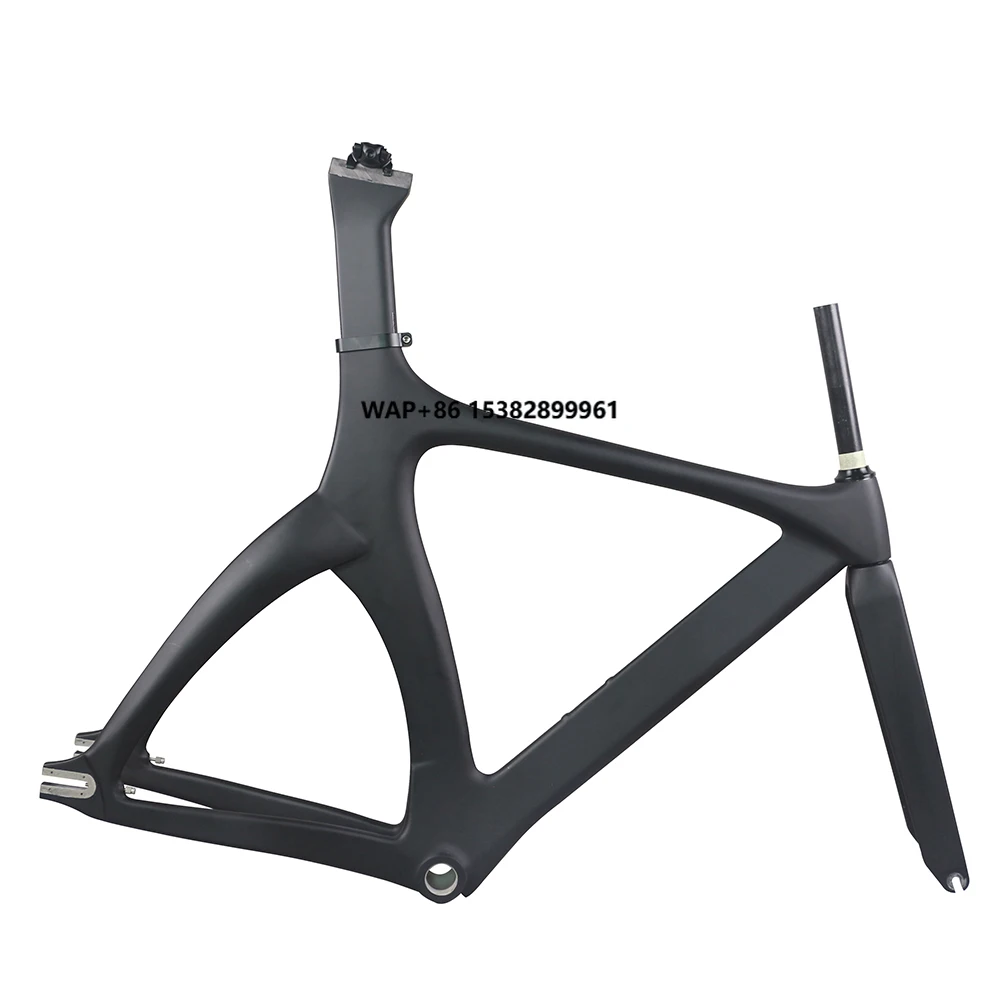 

NEW aero Track Bike Frame Carbon Fiber Bicycle Road Frames Fixed Gear Bicycle Frameset Carbon Frame TR015