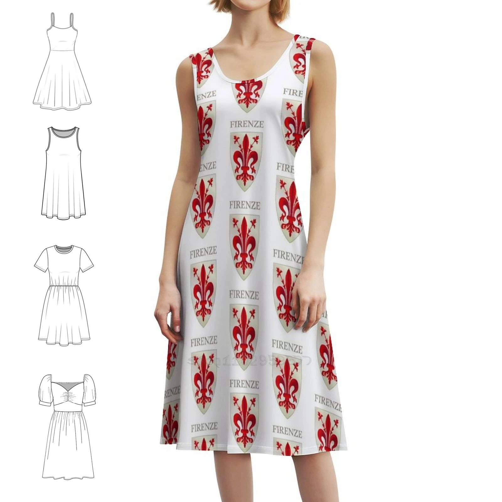 

Florence Red G Leit Shield Boho Chic Dress Элегантное модное пляжное платье для свадебной вечеринки Firenze Italy Red G Leit Toscana Coat Woman