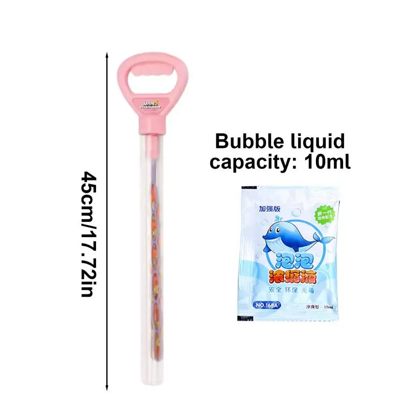 Bubble Wand Toy Cartoon 32-Hole Bubble Wand Portable Bubble Wand Summer Toy Cute Bubble Toys For Party Birthday Wedding